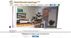 Desktop Screenshot of belvederesperlonga.it